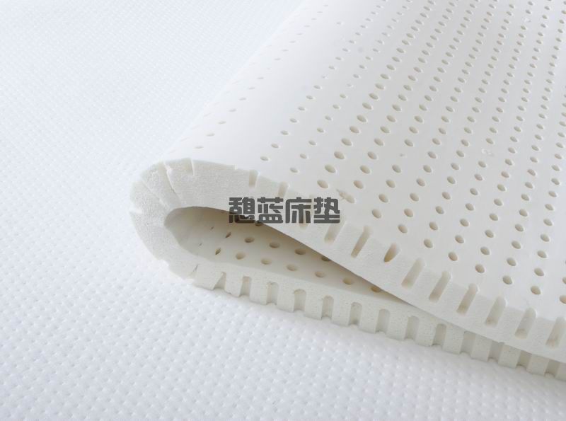 憩蓝零压乳胶床垫